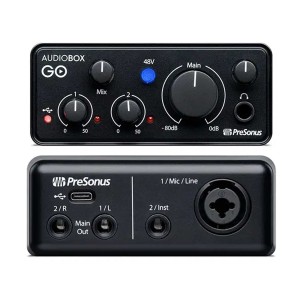 کارت صدا اکسترنال پریسونوس مدل AUDIOBOX GO